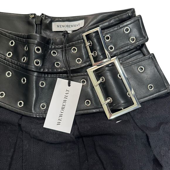 WeWoreWhat Pleated Micro Mini Skirt - Picture 4 of 8